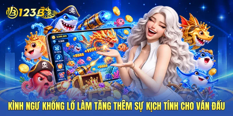 Kình ngư khổng lồ làm tăng thêm sự kịch tính cho ván đấu